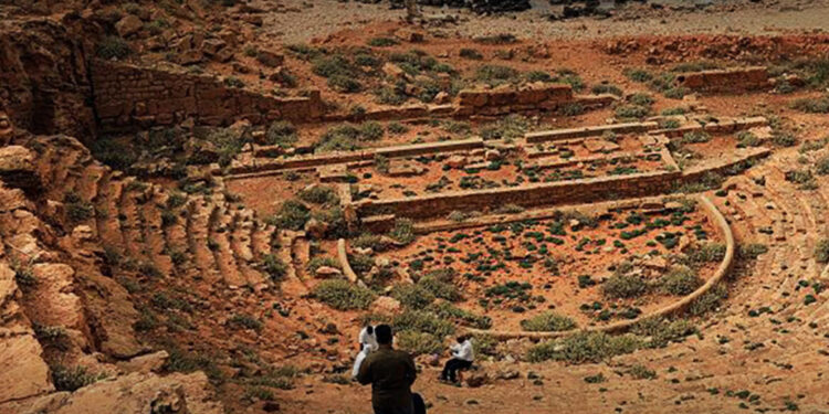 Oude schatten blootgelegd in Libië: theater en hippodroom ontdekt in Apollonia
