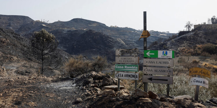 Grote brand in Zaragoza verwoest 45.000 hectare in dagen.