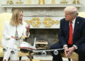 Trump prijst Meloni: goede man, echt waar