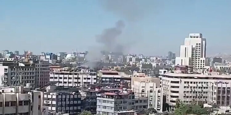 Explosies bij hotel Macron in Damascus: 18 gewonden