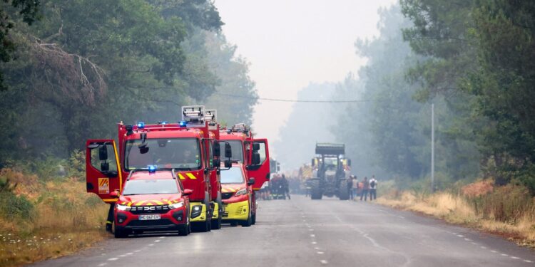 Herbouwen en aanwezig zijn na branden in Frankrijk
