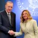 Telefonisch overleg Meloni en Erdogan: Defensie en immigratie op NAVO-top