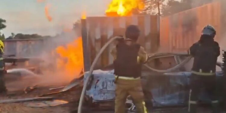 Russische aanval in Odessa eist twee doden en twee gewonden