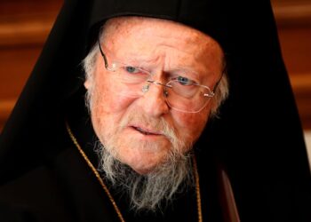 Bartholomeus ontmoet patriarch van Jeruzalem in Fanari