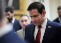 Rubio organiseert conferentie over extreem-links politiek terrorisme.