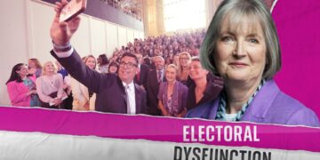 Vrouwenaantal in kabinet Burnham ‘centrale kwestie’ voor vrouwelijke Labour-parlementsleden, zegt Harman.