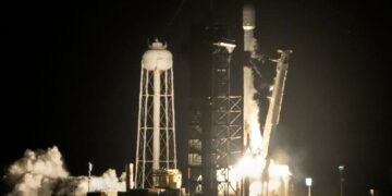 Ruimteraket van SpaceX op ramkoers met maan met 5,400mph