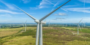 Grootste windmolenpark van VK verdubbelt capaciteit met hogere turbines.