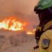 Grote brand dwingt evacuatie van 3.500 inwoners bij Madrid