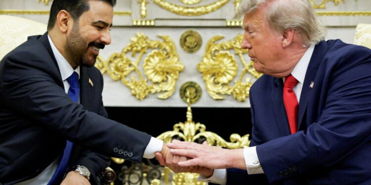 Trump sluit deals voor olie met Irak