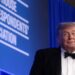 “Vertrekken betekent failliet gaan” – Trump tijdens Correspondents’ Dinner