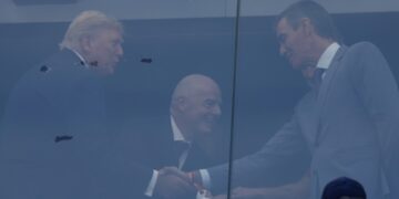 Sanchez en Trump verzoenen tijdens WK-finale na gespannen betrekkingen.