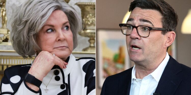 Burnham ontving berichten van nep-Trump-functionaris, onthult nieuw rapport