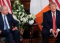 Trump roept op tot Ierse hereniging en voorspelt toekomstige eenheid