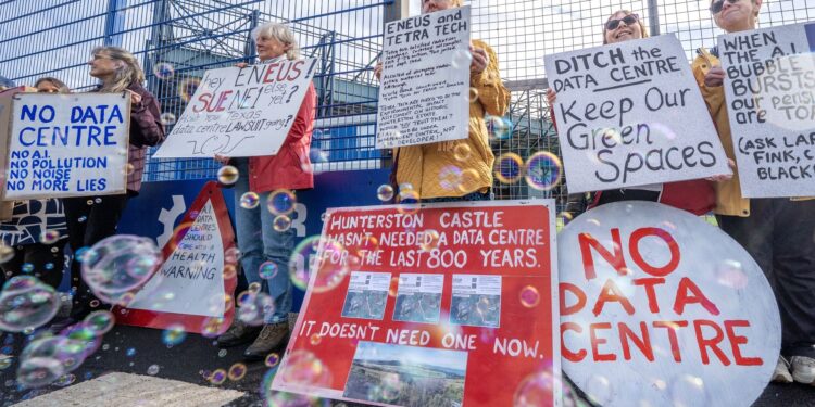 Protesten tegen datacenter vanwege ‘verwoestende impact’