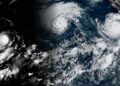 Drie krachtige orkanen in de Stille Oceaan tonen de impact van El Niño.