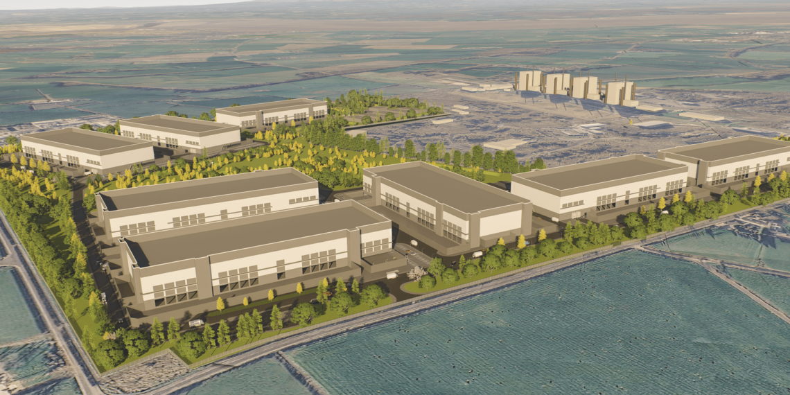 Enorm datacentrum gepland op voormalige nucleaire site.