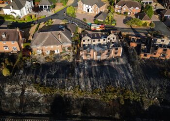 Tweede hoogste aantal bosbranden ooit in Engeland in 2026