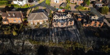 Tweede hoogste aantal bosbranden ooit in Engeland in 2026